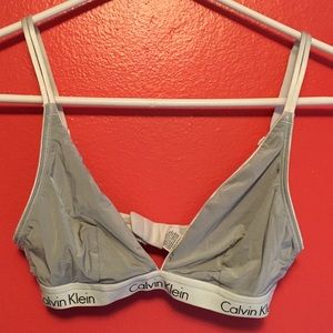 Gray Calvin Klein Bralette